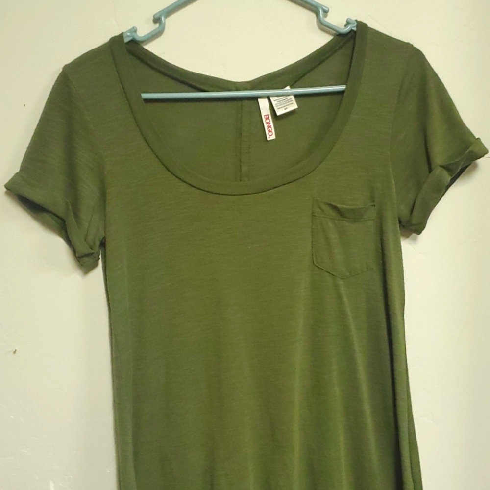 Army green tee